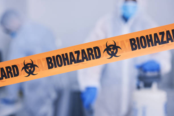 Professional Blood Cleanup technician working in Middletown, CA
